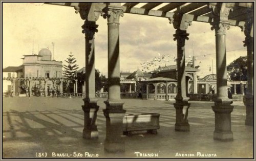 Série Avenida Paulista: a história de 5 gerações dos Belfort Mattos, do Observatório de São Paulo e da Dumont Adams. trianon belvedere 1916 a 1957 500x315 - Série Avenida Paulista: a história de 5 gerações dos Belfort Mattos, do Observatório de São Paulo e da Dumont Adams.